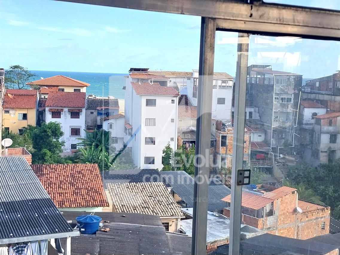 Vendo R$ 220.000 Casa, Terraço Vista Mar, 3/4, Suíte, 1º Andar Escadas - Itapuã - Salvador  Salvador - 