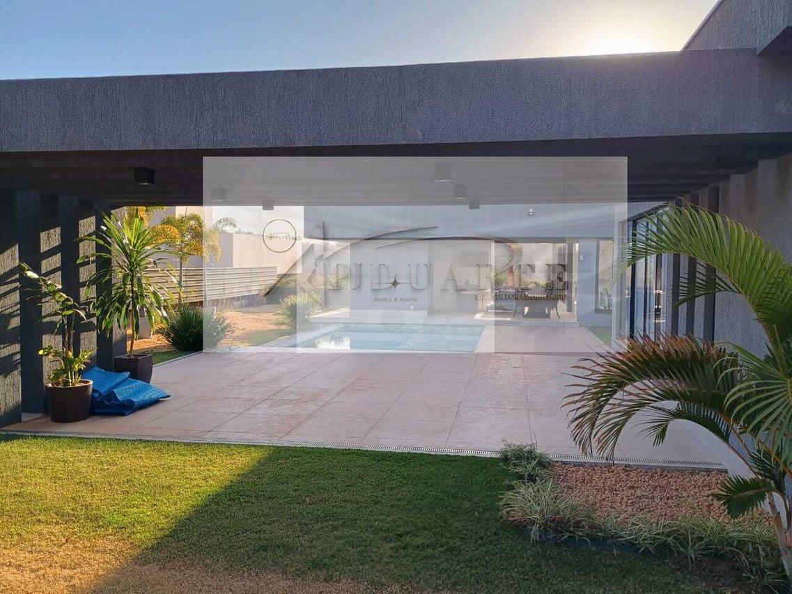 Casa Cond 4 Estações Condomínio Quatro Estações Brasília - Vista Piscina e espaço gourmet
