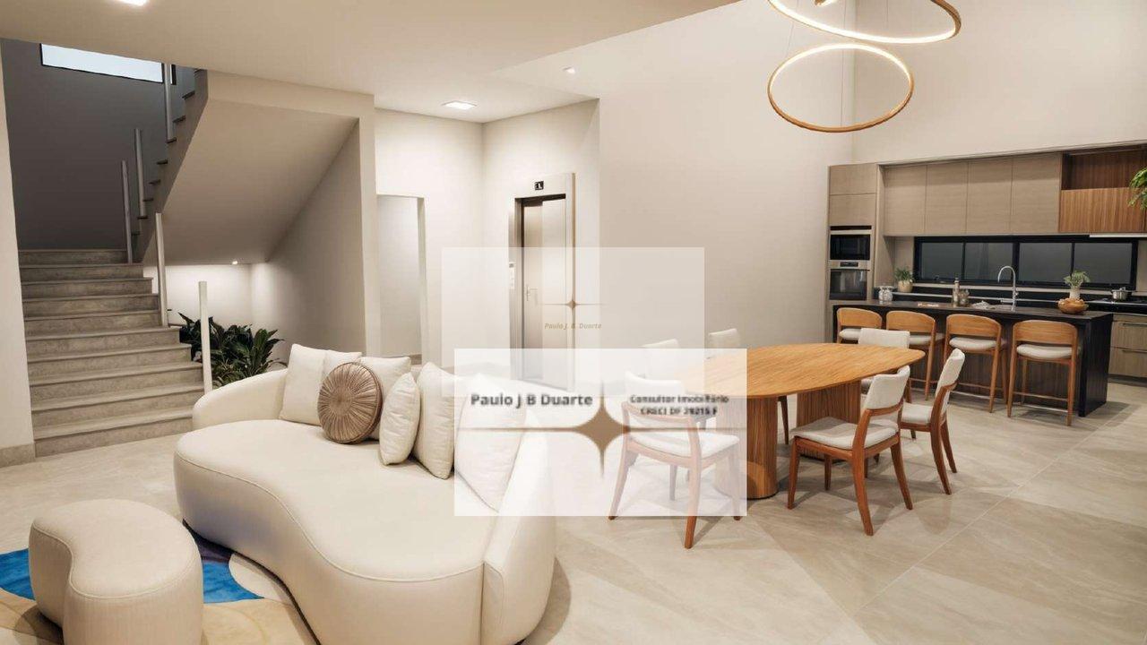 Casa 4 Suítes - Cond. Máxximo Garden Av. Serra Verde  Brasília - 