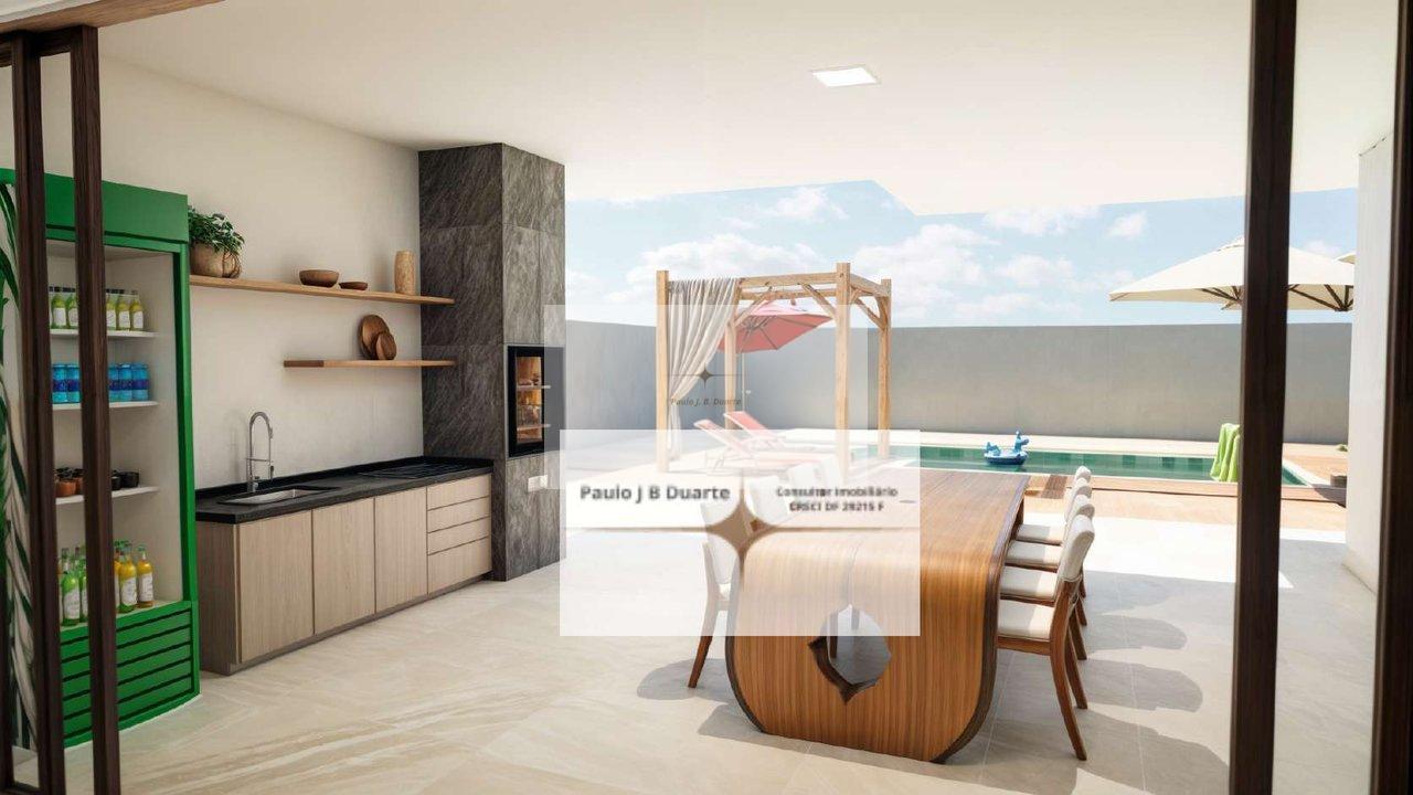Casa 4 Suítes - Cond. Máxximo Garden Av. Serra Verde  Brasília - 