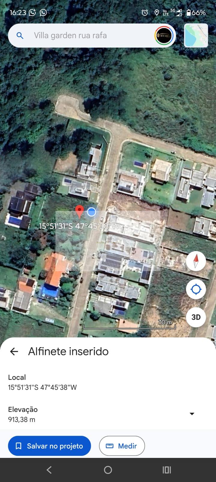 Raridade no AMOBB: lote de 531 m&sup2; em condom&iacute;nio valorizado MORADA DE DEUS RUA RAFAH  Brasília - 