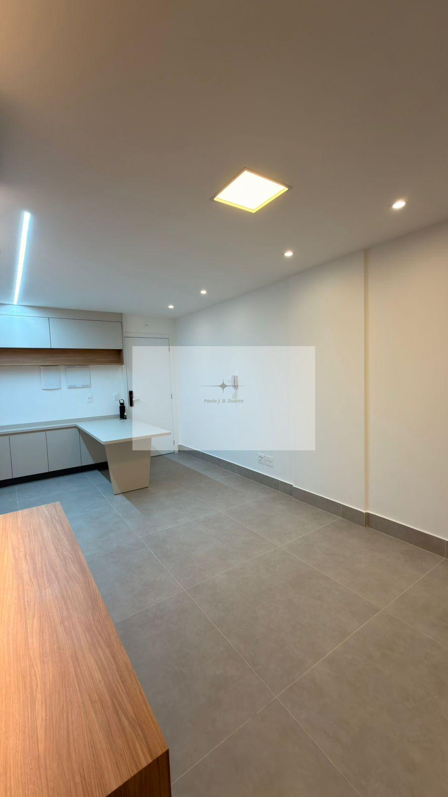 Aluguel -  Ap. 1 Quarto - Ed. Union 511 Quadra CRNW  Brasília - Vista 2 Sala e Cozinha