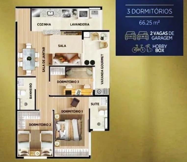 Apartamento - Jardim Califórnia - Jacareí - Venda - Jacareí - 