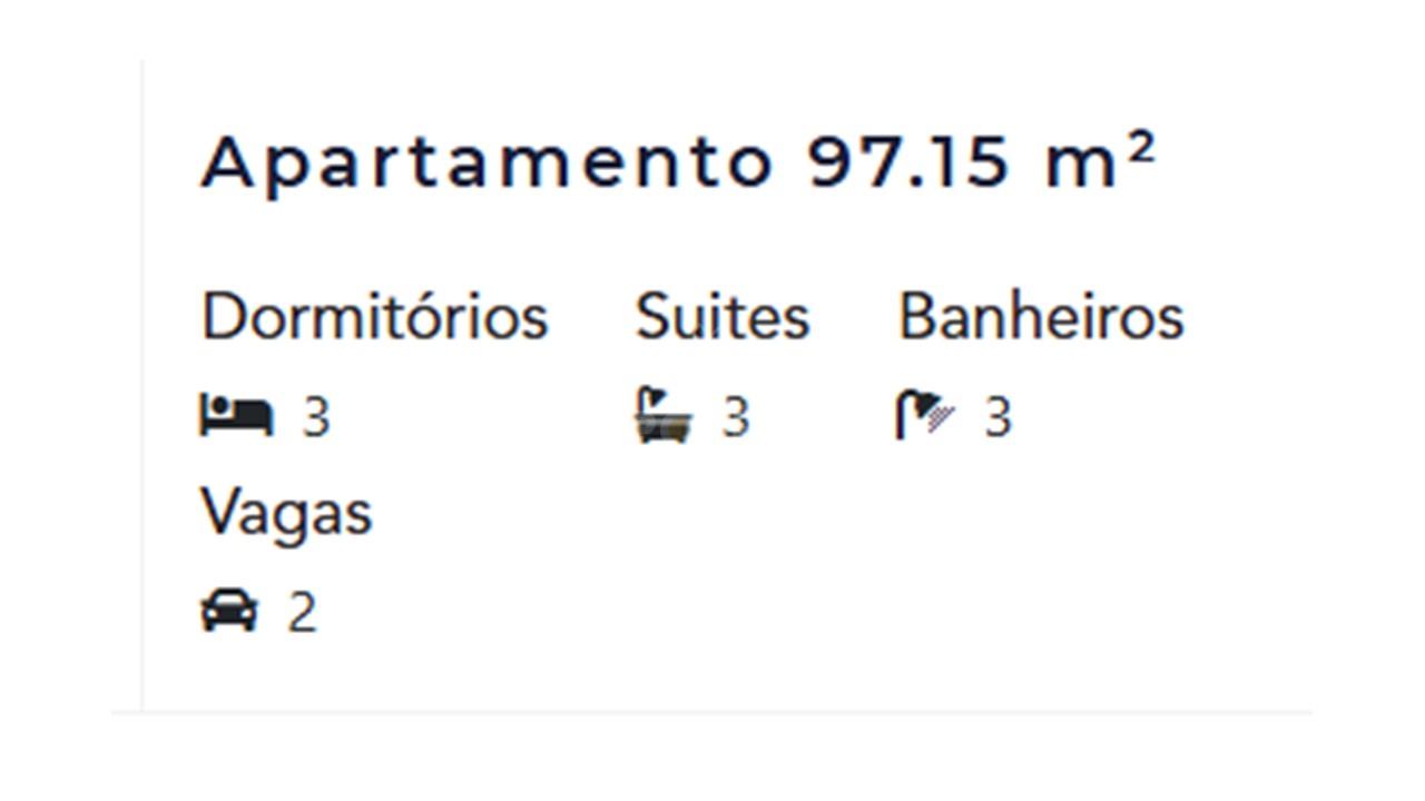 Apartamento 3 Su&iacute;tes - Villa Branca - Jacare&iacute; - Venda  Jacareí - 