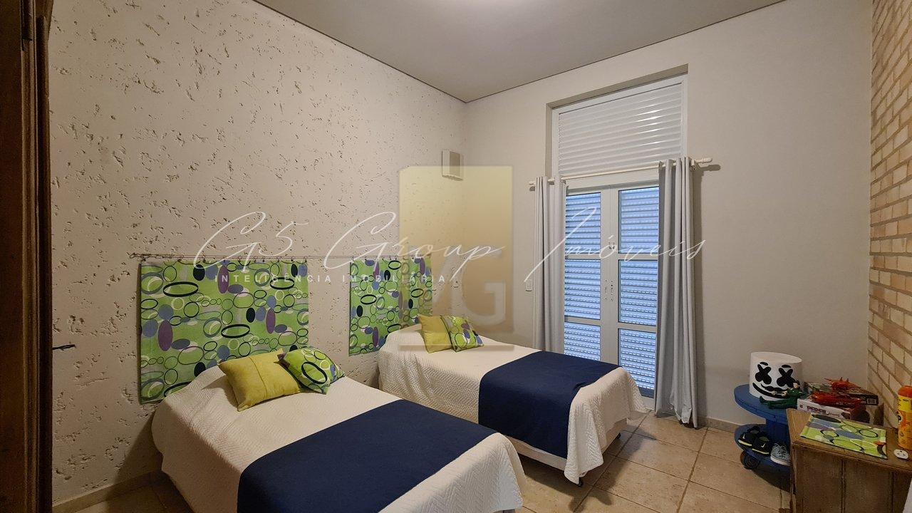 Casa cinematográfica com Golfe no quintal no Terras de São José I Condomínio Terras de São José Itu - 