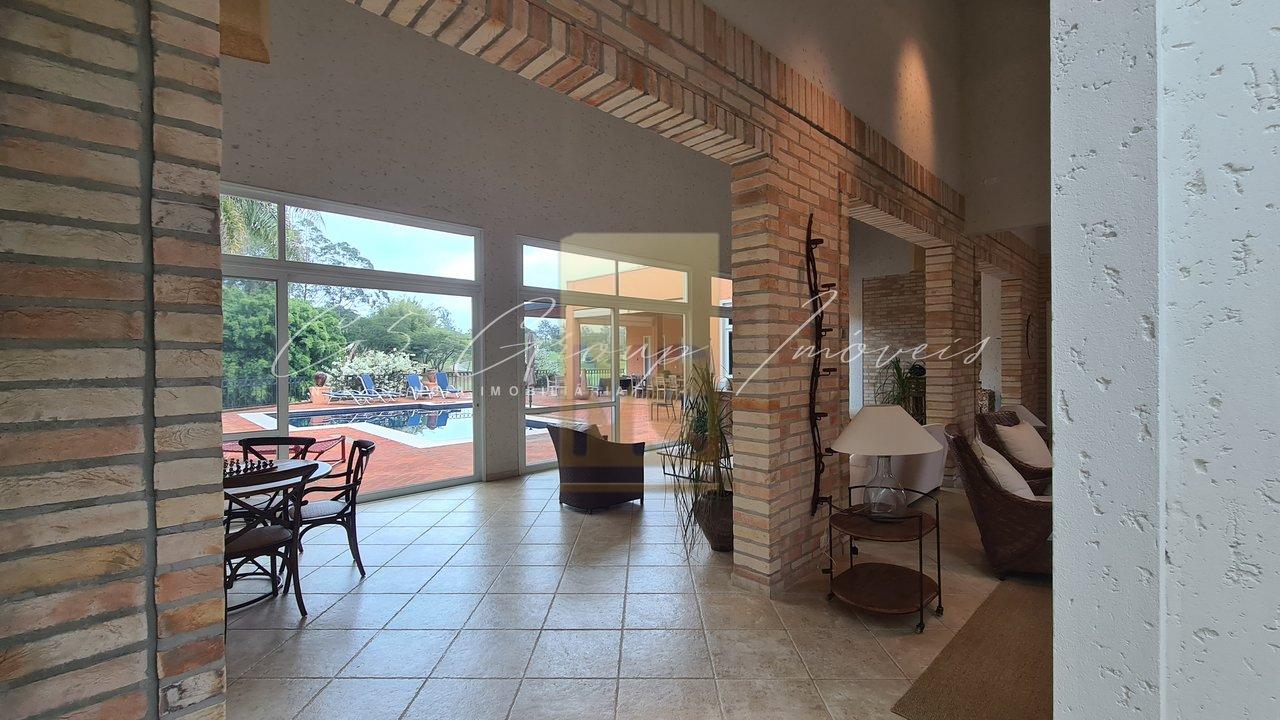 Casa cinematográfica com Golfe no quintal no Terras de São José I Condomínio Terras de São José Itu - 