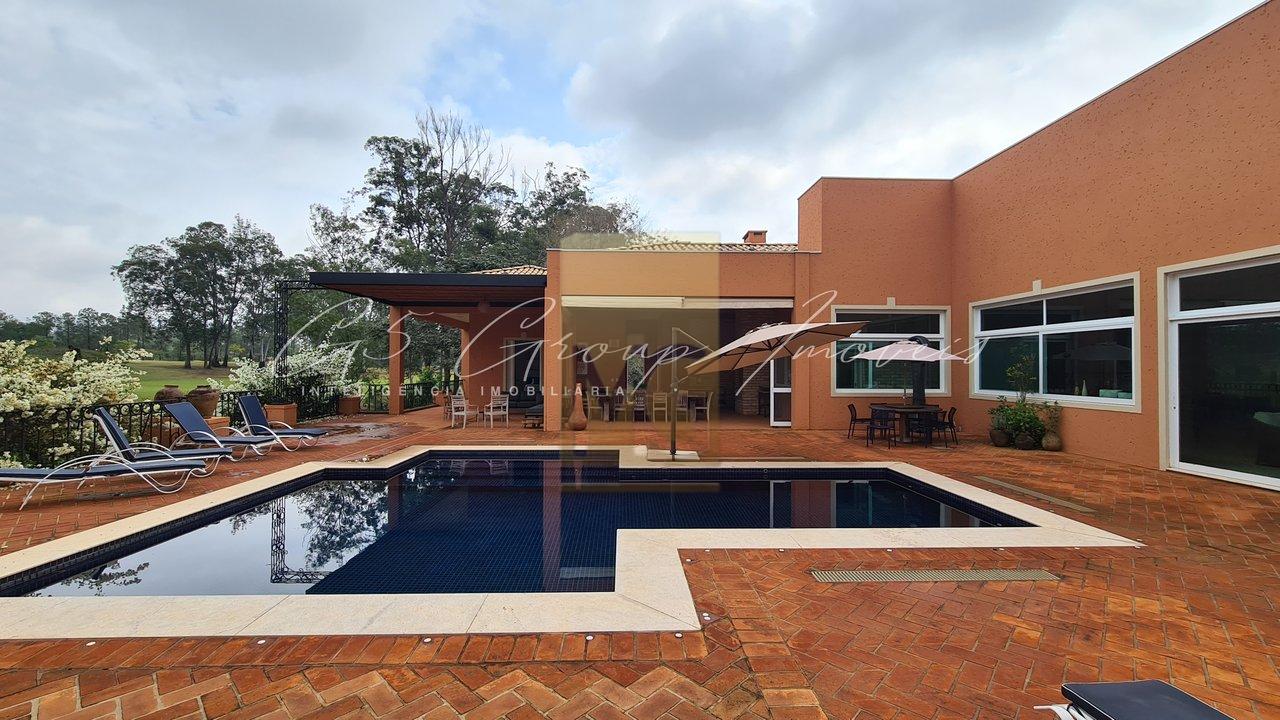 Casa cinematográfica com Golfe no quintal no Terras de São José I Condomínio Terras de São José Itu - 