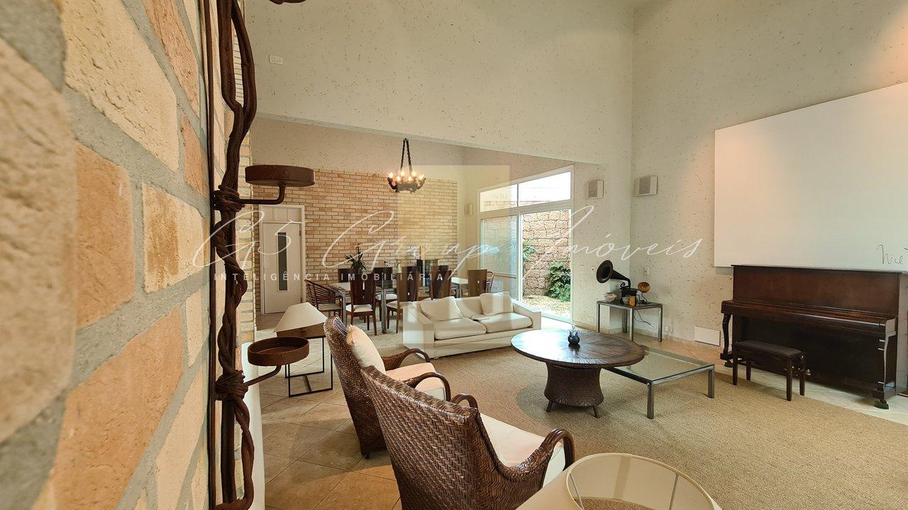 Casa cinematográfica com Golfe no quintal no Terras de São José I Condomínio Terras de São José Itu - 