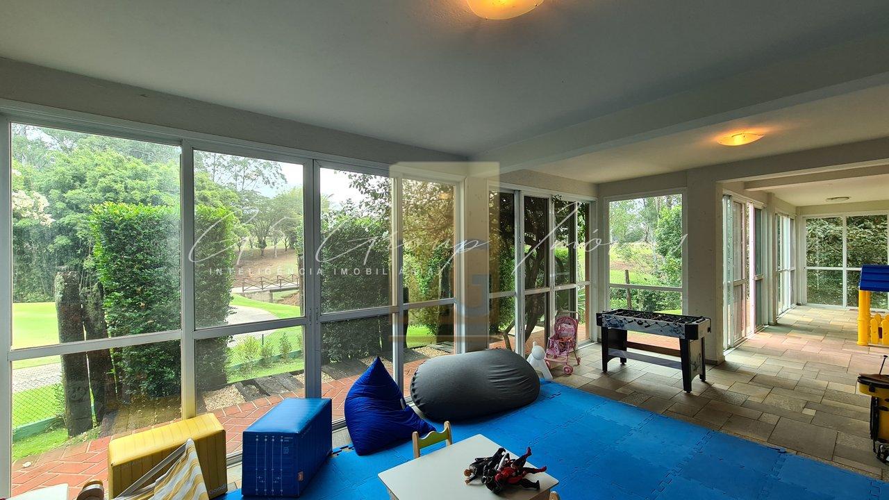 Casa cinematográfica com Golfe no quintal no Terras de São José I Condomínio Terras de São José Itu - 