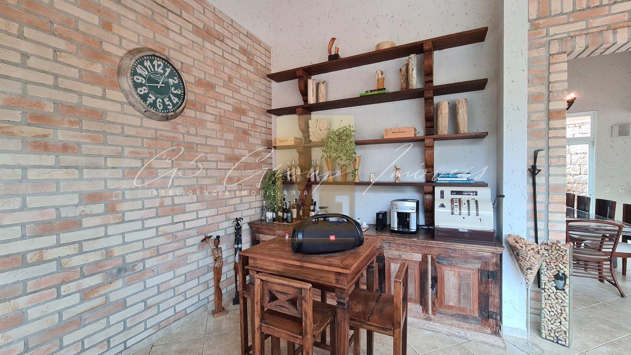 Casa cinematográfica com Golfe no quintal no Terras de São José I Condomínio Terras de São José Itu - 