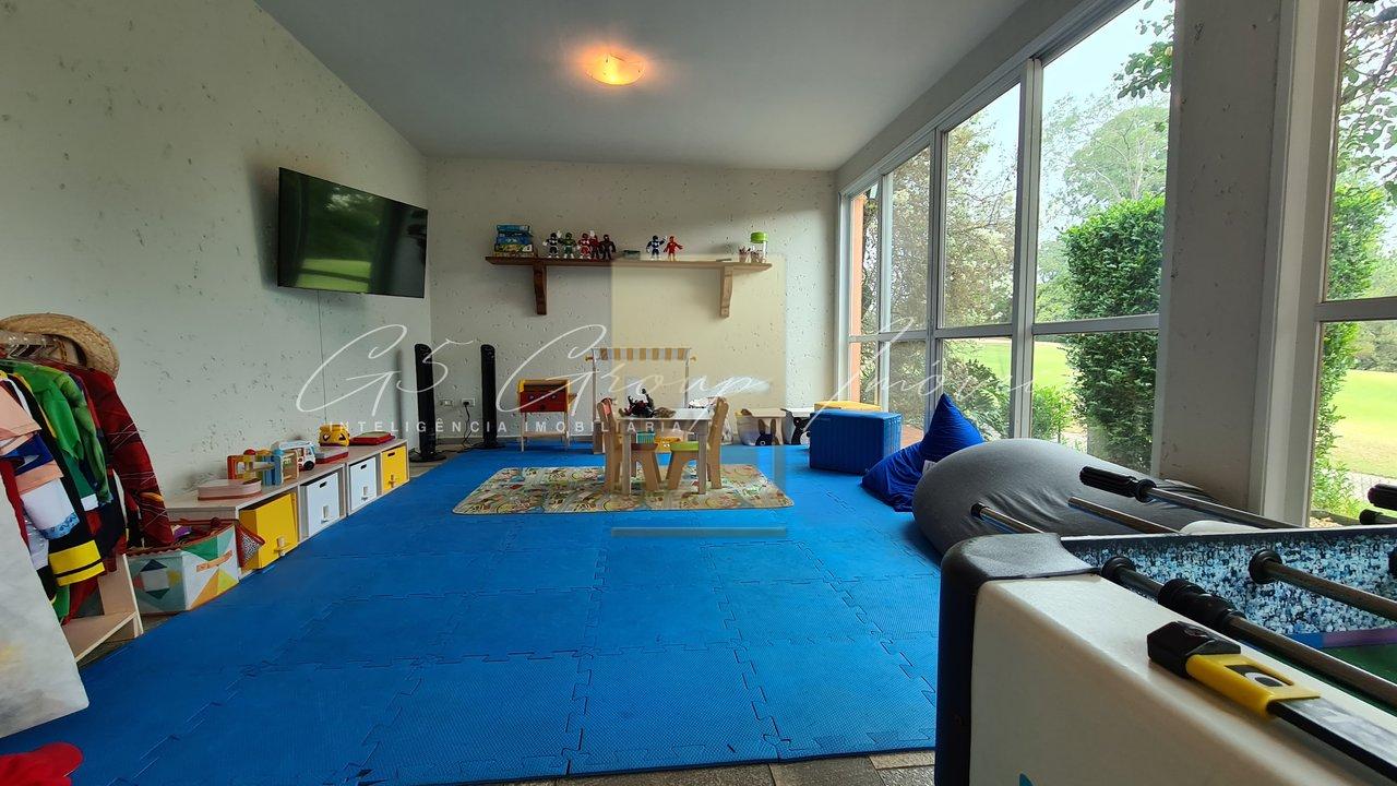 Casa cinematográfica com Golfe no quintal no Terras de São José I Condomínio Terras de São José Itu - 