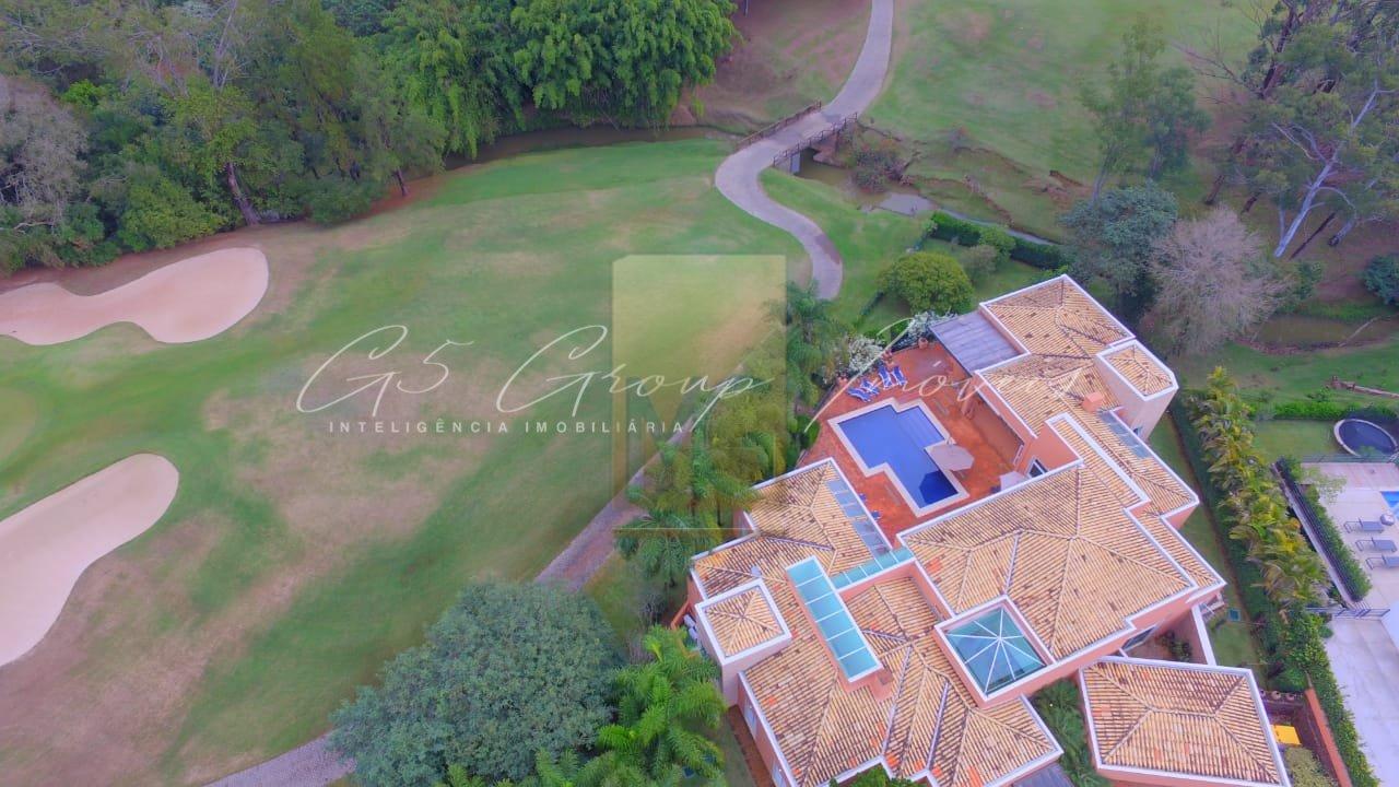 Casa cinematográfica com Golfe no quintal no Terras de São José I Condomínio Terras de São José Itu - 