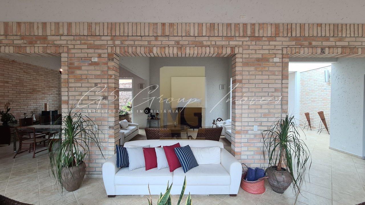 Casa cinematográfica com Golfe no quintal no Terras de São José I Condomínio Terras de São José Itu - 