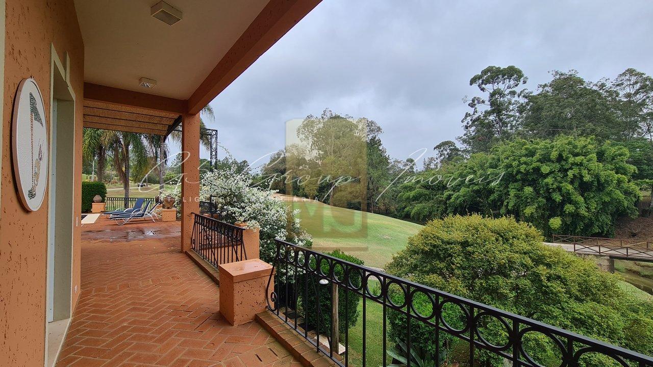 Casa cinematográfica com Golfe no quintal no Terras de São José I Condomínio Terras de São José Itu - 