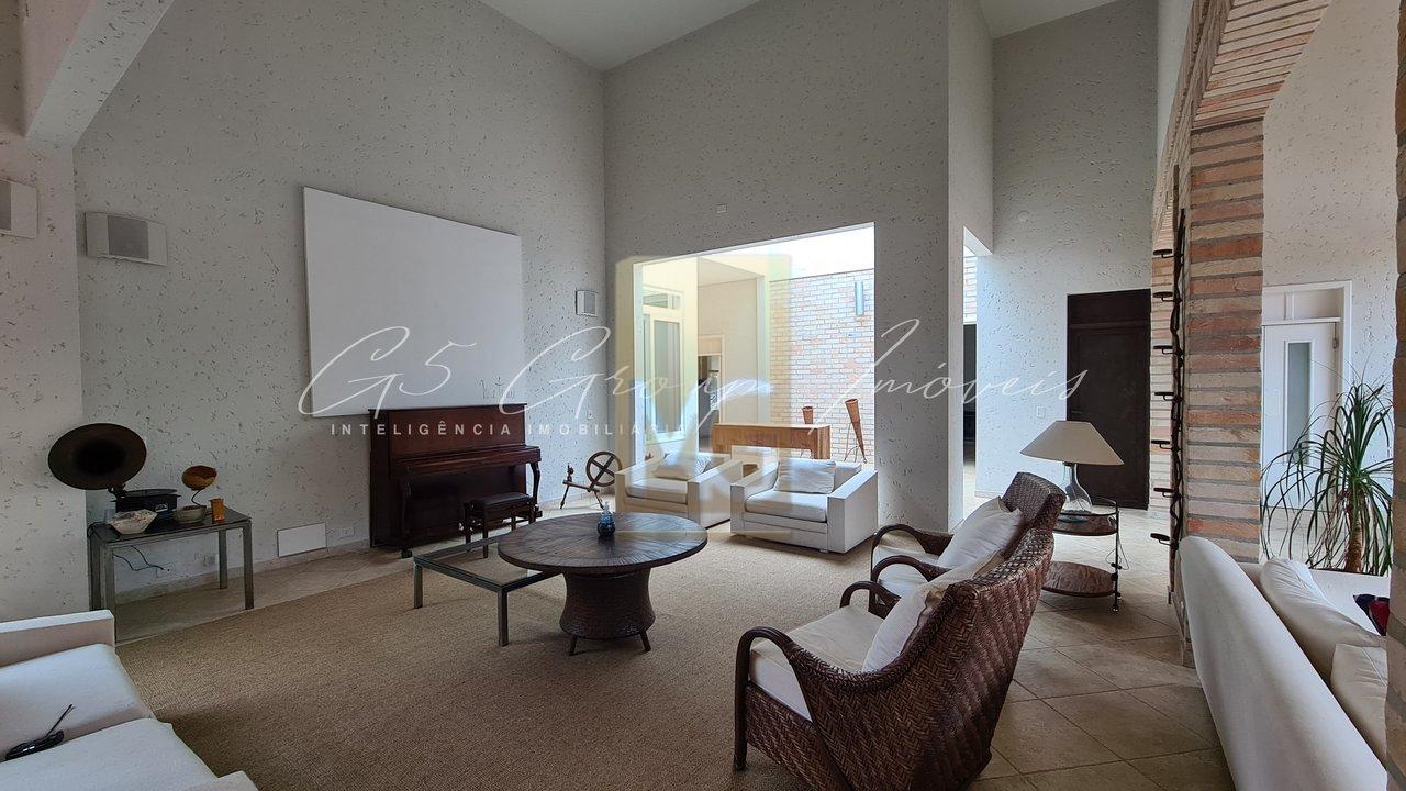 Casa cinematográfica com Golfe no quintal no Terras de São José I Condomínio Terras de São José Itu - 