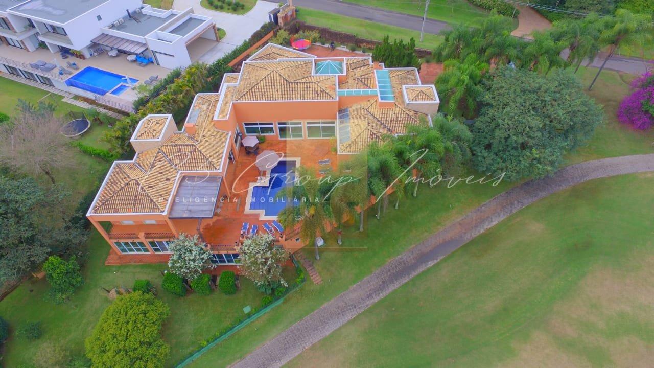 Casa cinematográfica com Golfe no quintal no Terras de São José I Condomínio Terras de São José Itu - 