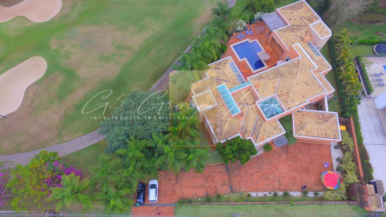 Casa cinematográfica com Golfe no quintal no Terras de São José I Condomínio Terras de São José Itu - 