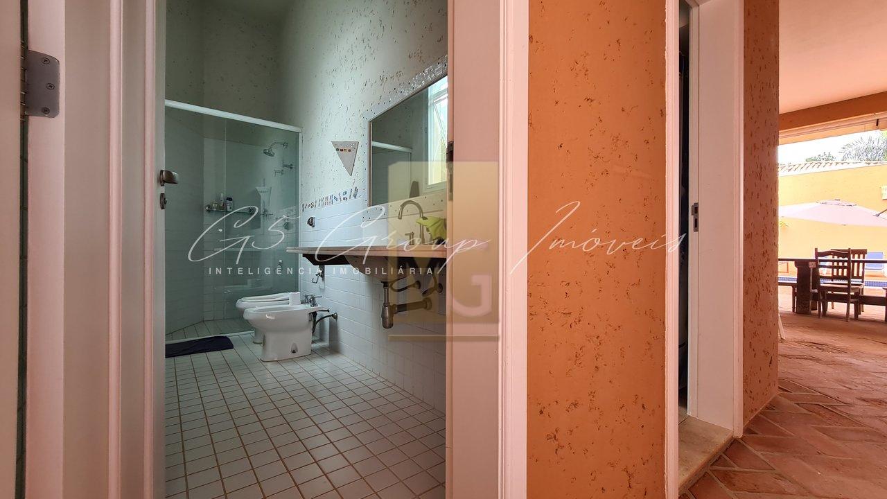 Casa cinematográfica com Golfe no quintal no Terras de São José I Condomínio Terras de São José Itu - 