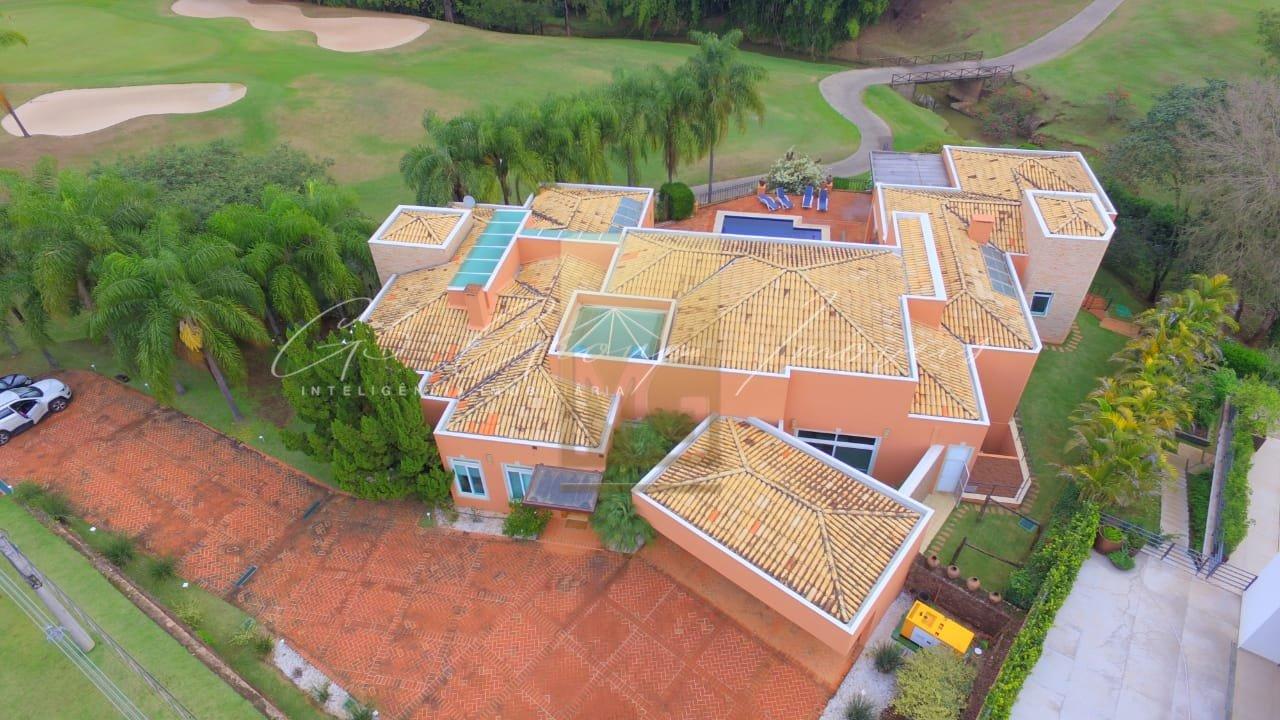 Casa cinematográfica com Golfe no quintal no Terras de São José I Condomínio Terras de São José Itu - 