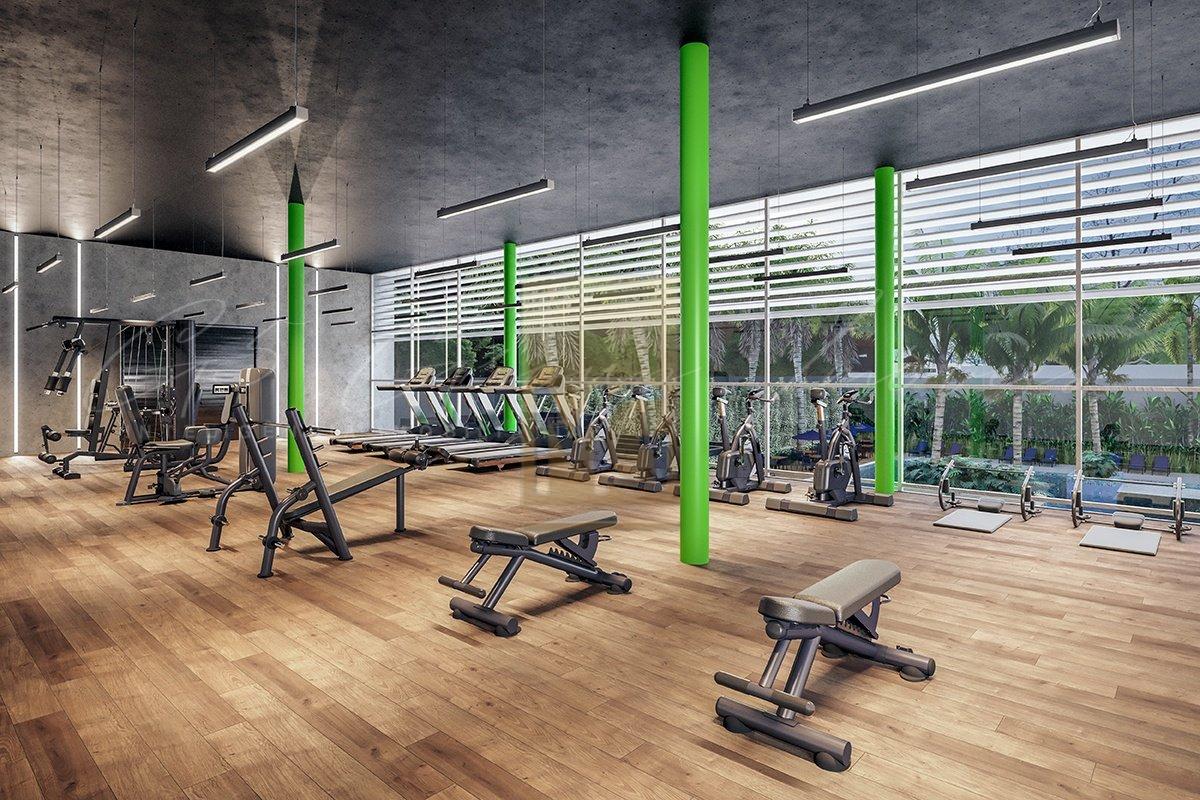 Incrível cobertura no D'iCarai | 121m² 2 Quartos com 1 suíte Avenida Brasília Salto - 