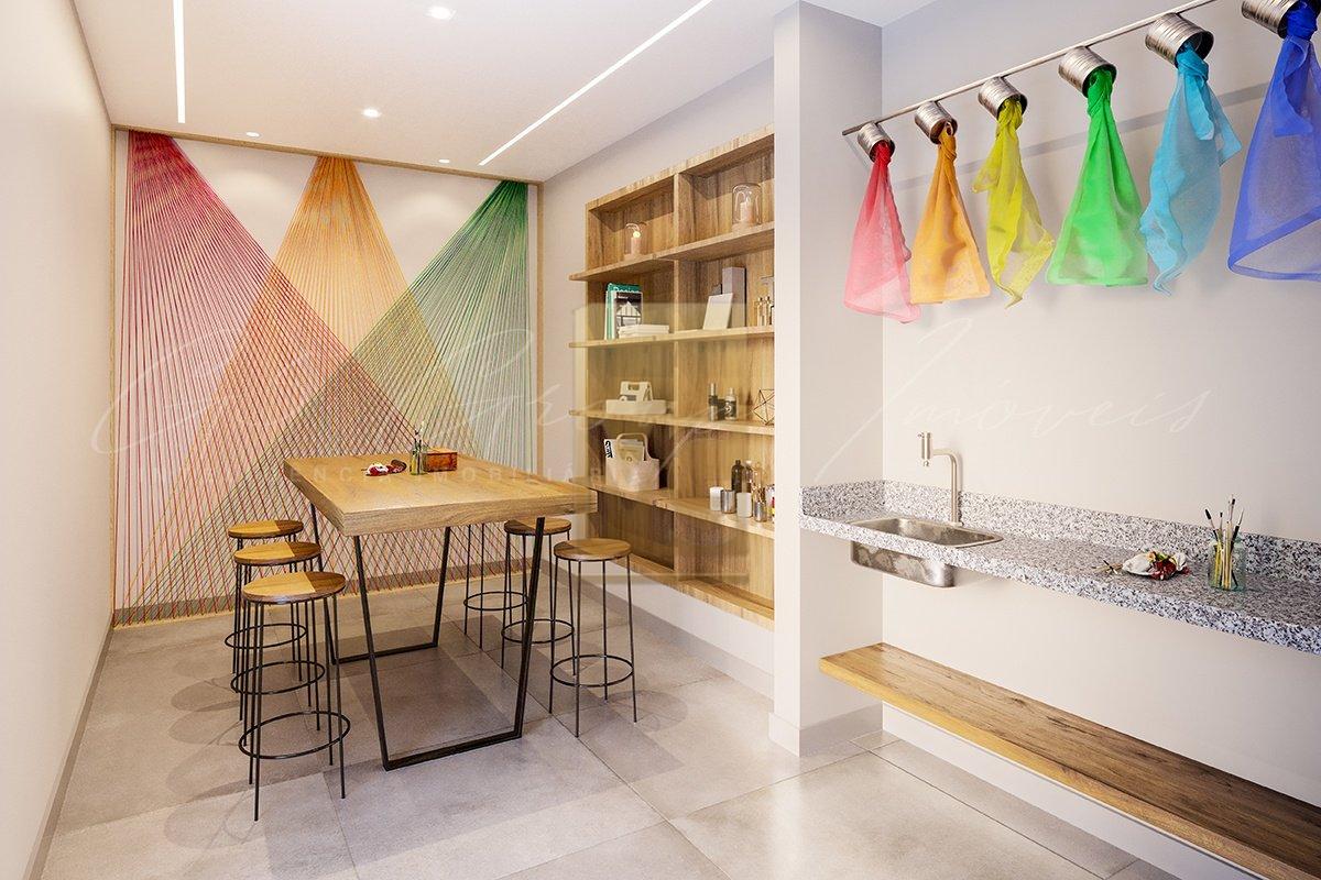 3 Quartos com 1 suíte no Jd. D'icaraí | 75m² Avenida Brasília Salto - 