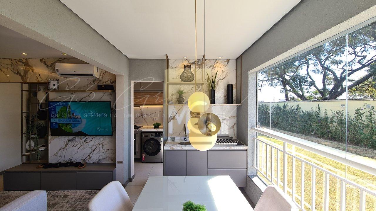 3 Quartos com 1 suíte no Jd. D'icaraí | 75m² Avenida Brasília Salto - 