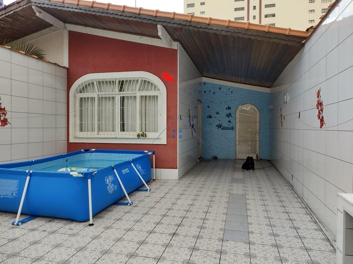 Casa na Vila Caiçara 3 dorm 3 vagas  Praia Grande - 