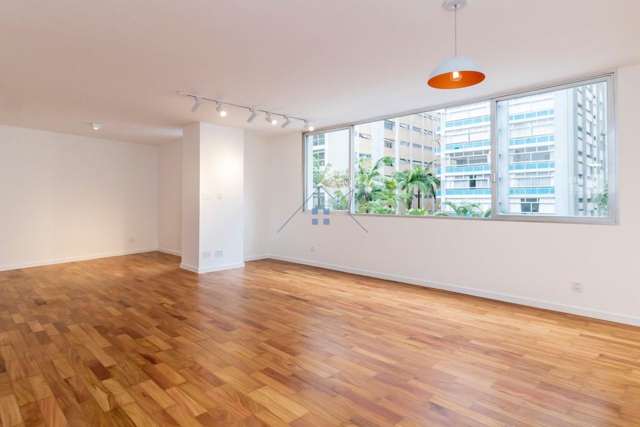 Apartamento reformado em Higienópolis 3 dorm 1 suíte 1 vaga Rua Pernambuco São Paulo - 