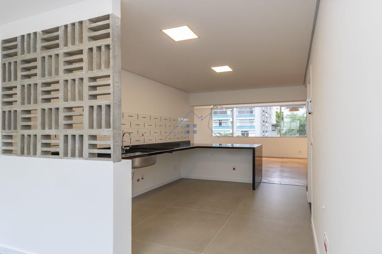 Apartamento reformado em Higienópolis 3 dorm 1 suíte 1 vaga Rua Pernambuco São Paulo - 