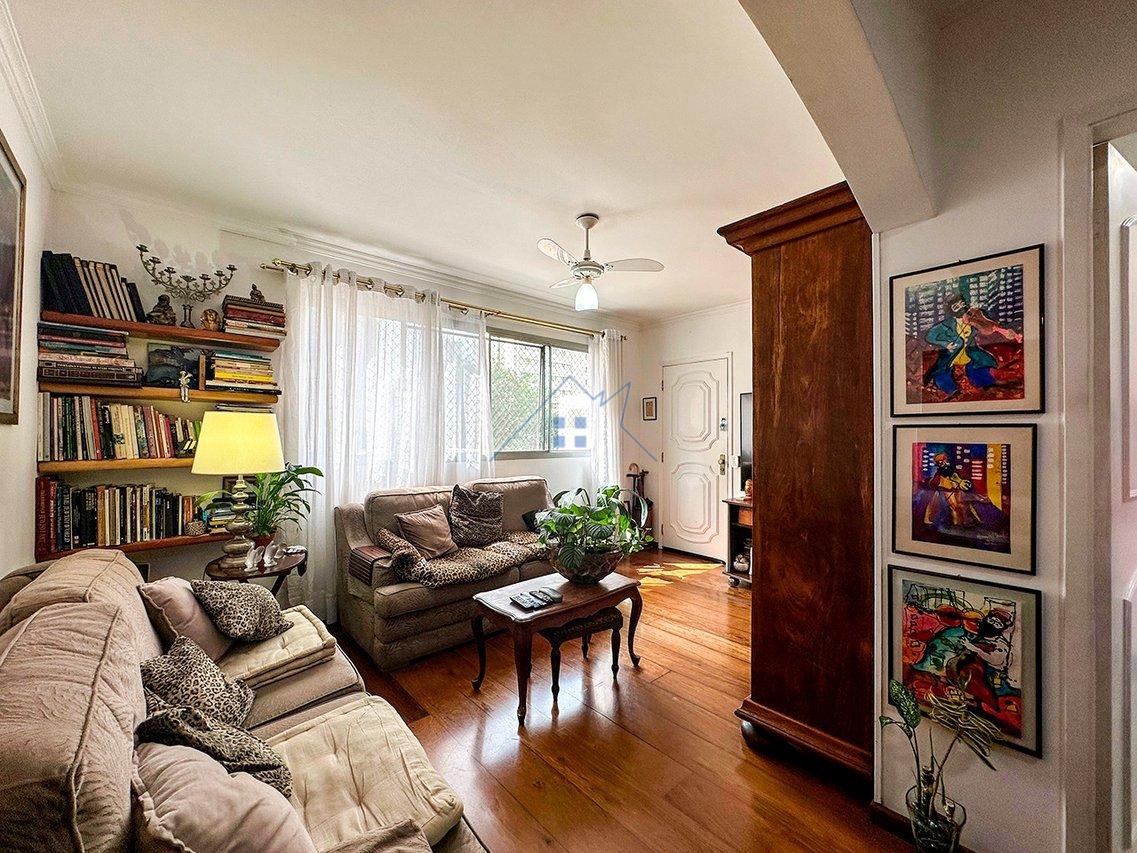 Apartamento no Itaim Bibi com 91 m² 3 dorm 1 suíte 1 vaga Rua Urussuí São Paulo - 