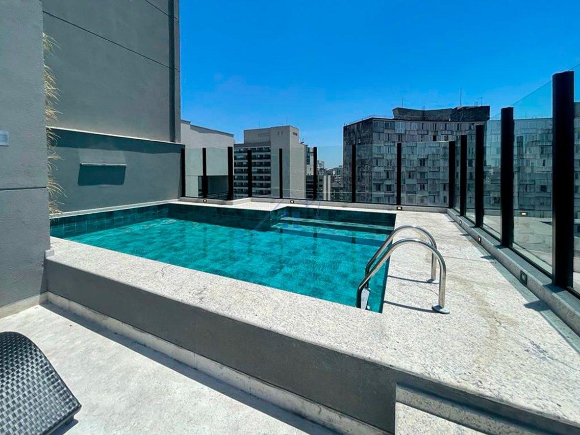 Apartamento na Bela Vista 1 dorm 1 vaga Rua Paim São Paulo - 