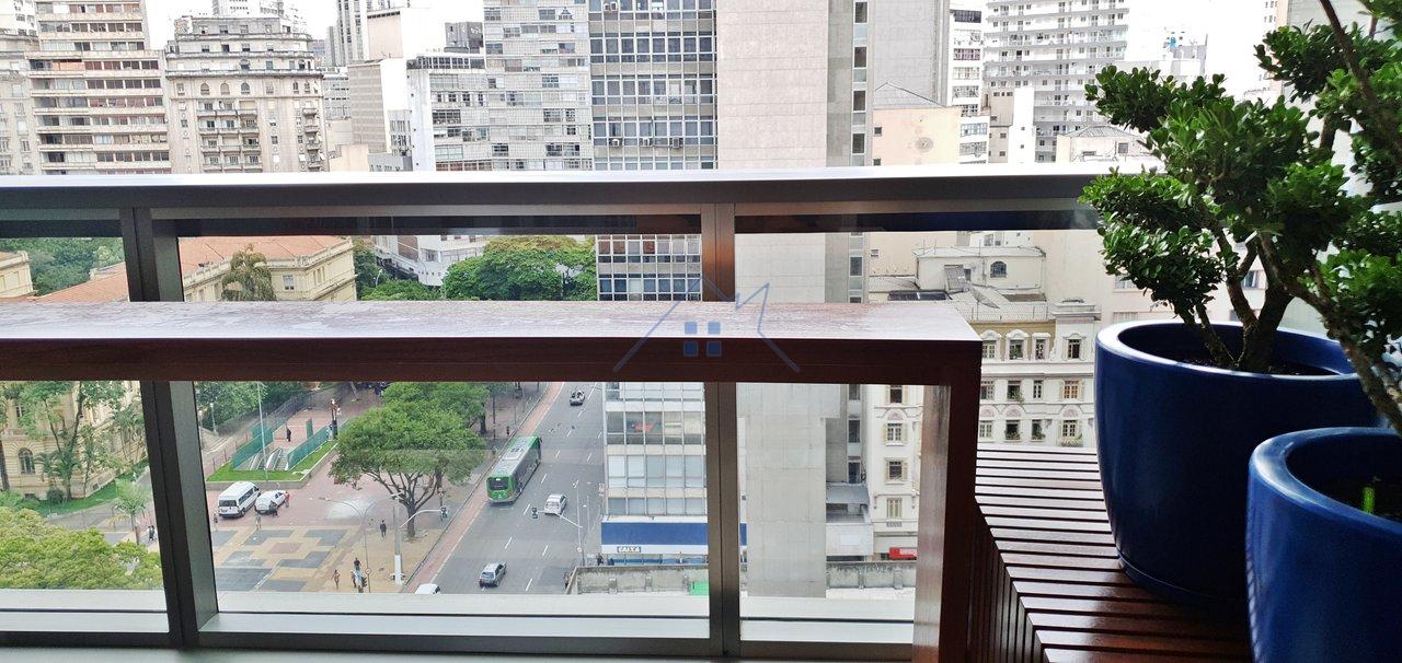 Studio na Praça da República - 1 vaga Praça da República São Paulo - 