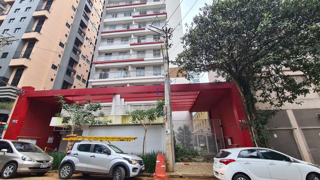 Apartamento em Pinheiros 1 dorm com sacada Rua Alves Guimarães São Paulo - 