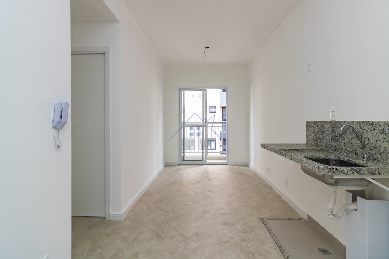 Apartamento em Pinheiros 1 dorm com sacada Rua Alves Guimarães São Paulo - 