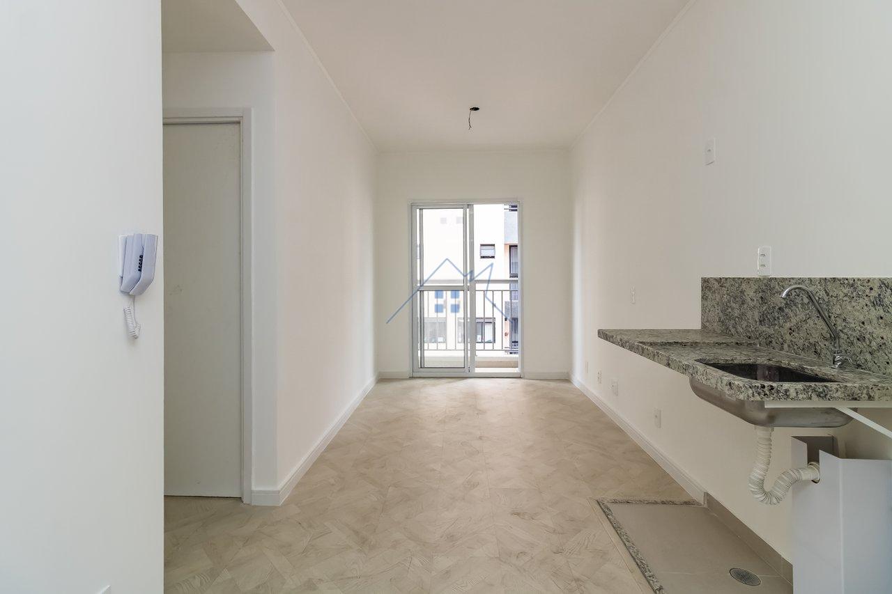 Apartamento em Pinheiros 1 dorm com sacada Rua Alves Guimarães São Paulo - 