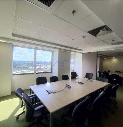 Conjunto Comercial andar inteiro no Castelo Branco Office Park – Torre Jatobá - Mobiliado Avenida Marcos Penteado de Ulhôa Rodrigues Barueri - 