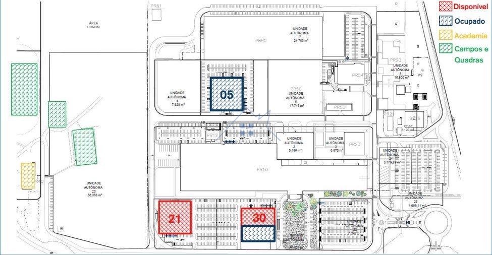 Módulo no Condomínio Tech Town em Hortolândia 1500 m² Rodovia Jornalista Francisco Aguirre Proença Hortolândia - 