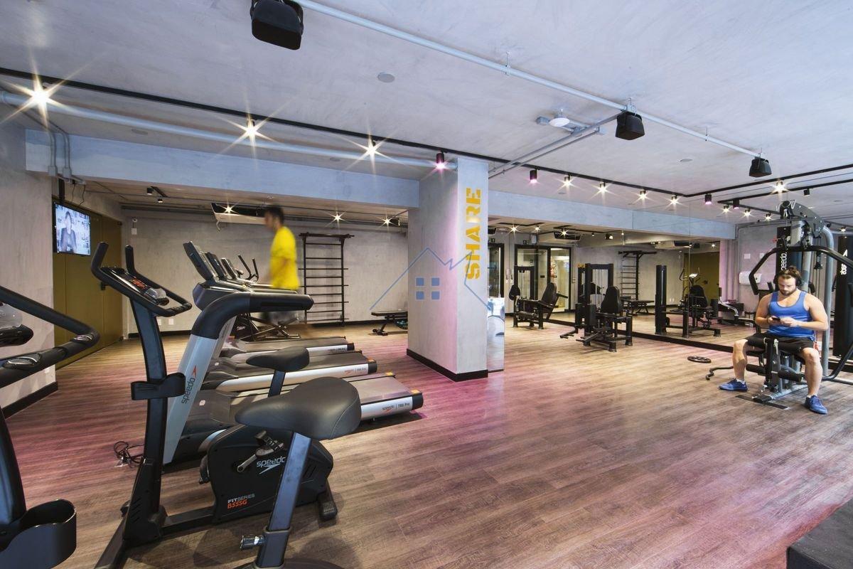 Studio de 25m², 2 quartos em Consolação Compartilhado Rua Cunha Horta São Paulo - 