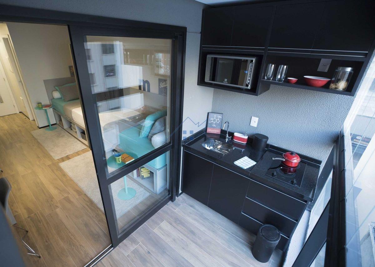 Studio de 25m², 2 quartos em Consolação Compartilhado Rua Cunha Horta São Paulo - 