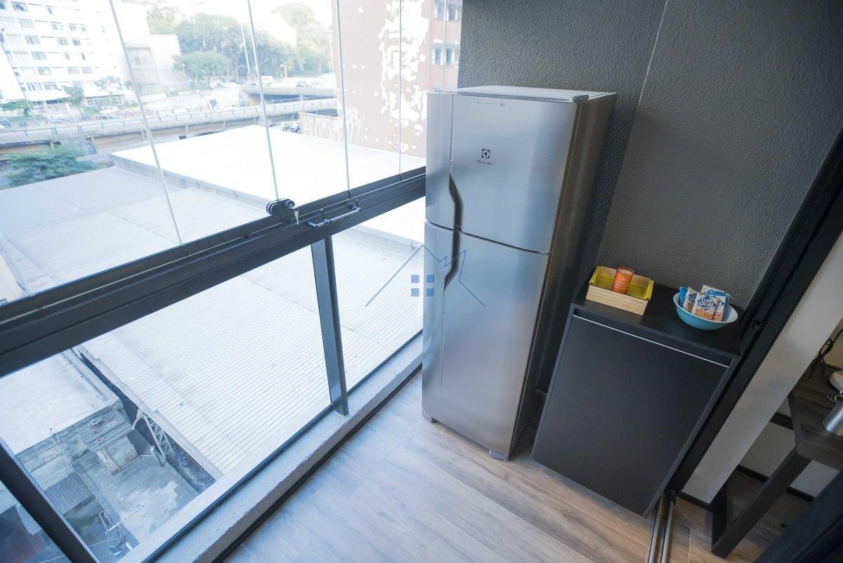 Studio de 25m², 2 quartos em Consolação Compartilhado Rua Cunha Horta São Paulo - 