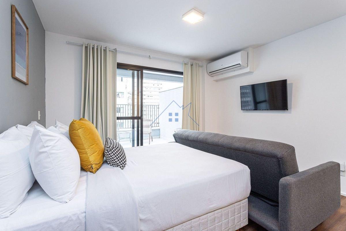 Studio de 30m², 1 quarto em República Rua Aurora São Paulo - 