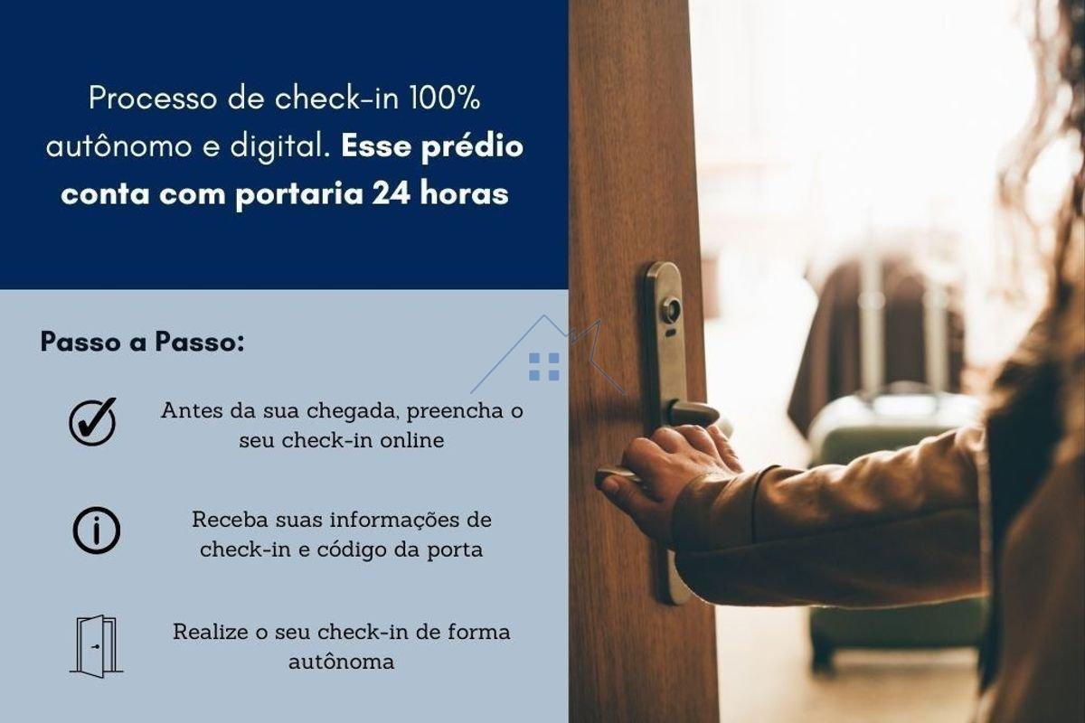 Studio de 30m², 1 quarto em República Rua Aurora São Paulo - 