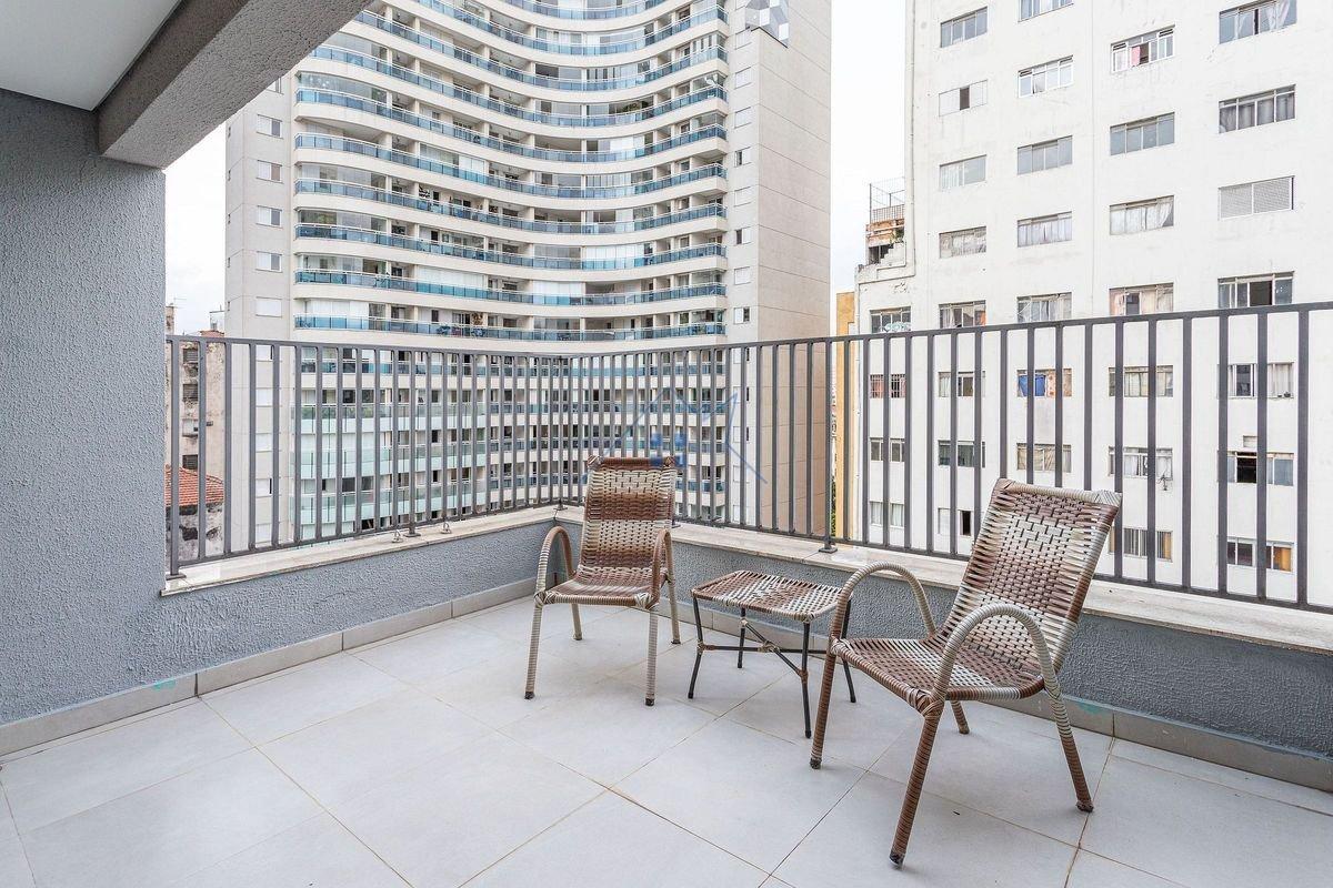 Studio de 30m², 1 quarto em República Rua Aurora São Paulo - 