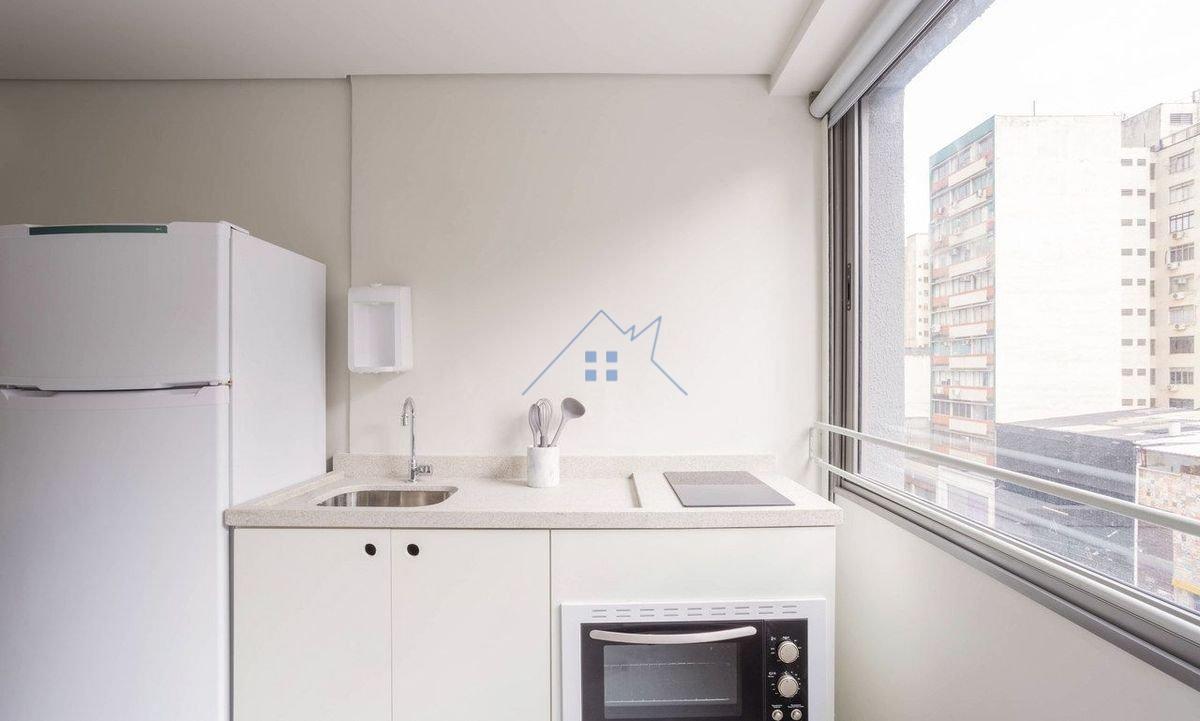 Apartamento de 25m², 1 quarto em Santa Cecília Rua Rego Freitas São Paulo - 