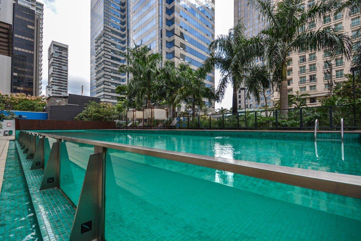 Apartamento na Cidade Monções 1 dorm 1 vaga Avenida Engenheiro Luiz Carlos Berrini São Paulo - 