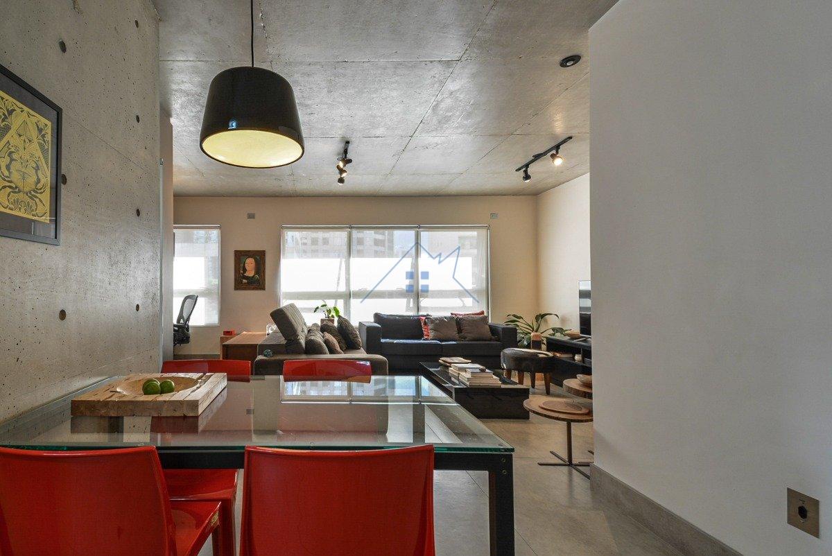 Apartamento na Cidade Monções 1 dorm 1 vaga Avenida Engenheiro Luiz Carlos Berrini São Paulo - 