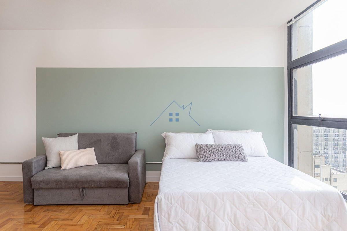 Studio de 37m², 1 quarto em Centro Avenida Prestes Maia São Paulo - 