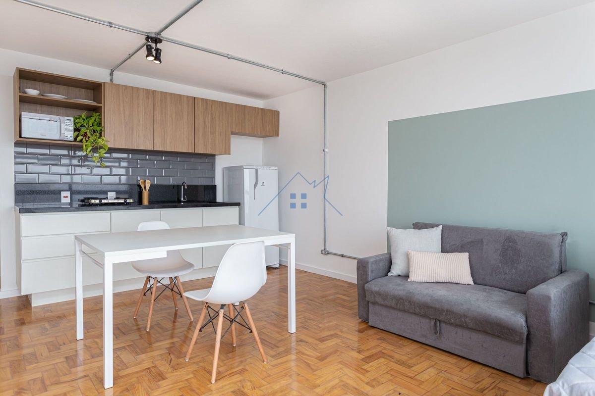Studio de 37m², 1 quarto em Centro Avenida Prestes Maia São Paulo - 