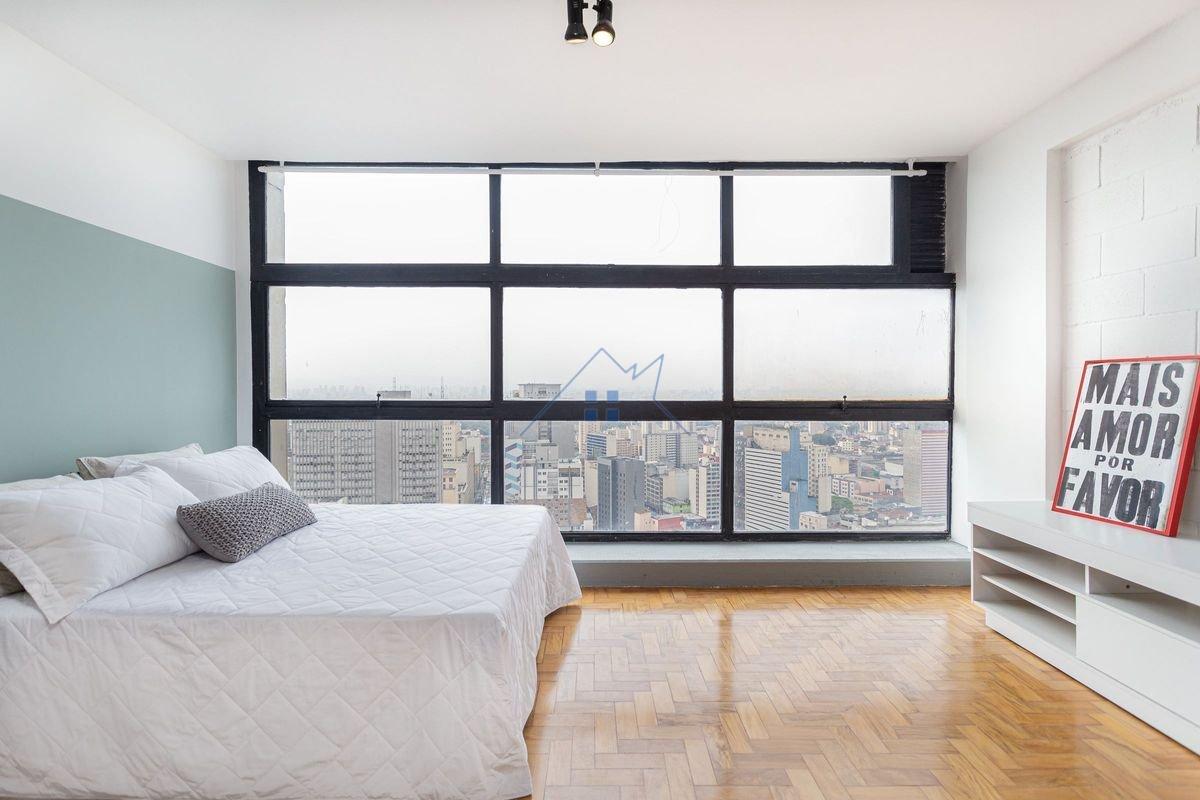 Studio de 25m², 2 quartos em Consolação - Compartilhado - Semi-mobiliado Rua Cunha Horta São Paulo - 