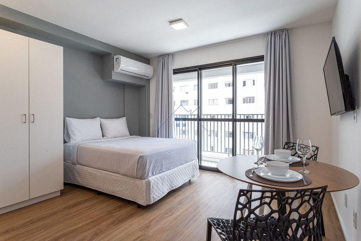 Studio de 30m², 1 quarto em República Rua Aurora São Paulo - 
